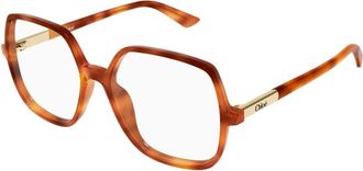 Chlo&eacute; Eyeglasses - female - Chlo&eacute; - Glasses - Brown - 54 MM - Accessories