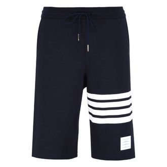 Thom Browne Heren, Korte broeken, Blauw, Maat: S