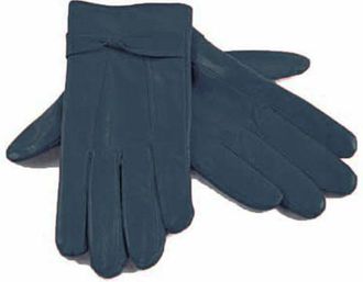 Tom Franks Ladies Thermal Lined Super Soft Fine Leather Warm Winter Gloves Jade Medium-Large