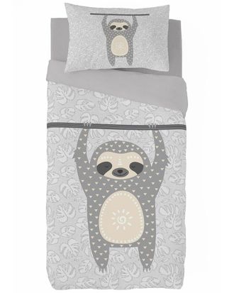 Gouchee Home Sloth Duvet Cover Set