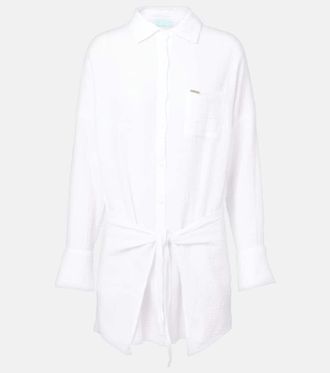 Melissa Odabash Sara cotton shirt dress