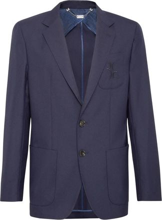 Billionaire Boys Club Blazer Tailored Fit - Heren - Blazers - Blauw - L - Wol - Jassen