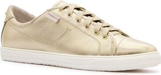 FRANKiE4 Nat III Cap Toe Sneaker in Gold Tumbled at Nordstrom, Size 5
