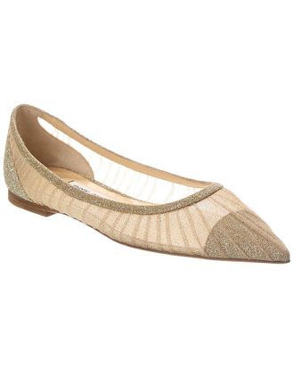 Jimmy Choo London Love Tulle Flat