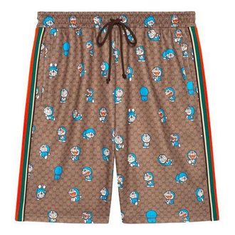 Gucci x Doraemon GG Shorts Beige 654940-XJDEX-2138
