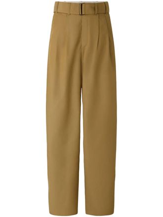 SOEUR Wide-Leg Trousers with High Waist