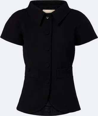 Valentino VGold wool-blend jacket