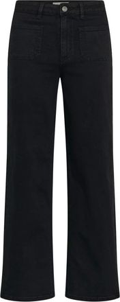 Kaffe Vaqueros KAbrook HW Reg Fit - Jeans - Mujer - Negro - W29 L34