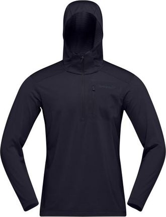Norr&oslash;na Falketind Warm1 Hood Fleecepullover f&uuml;r Herren | blau