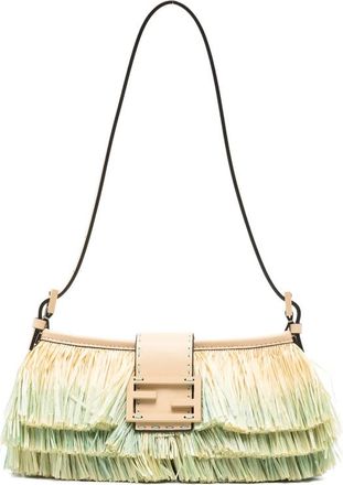 Fendi Baguette Fringed Shoulder Bag