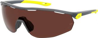 Under Armour Womens UA-0003-G-S-0UV 0003 G S 99 0UV Sunglasses - Grey - One Size