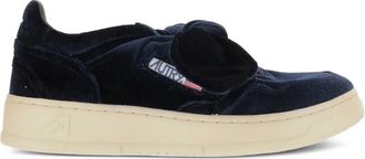 Autry Low-top fluwelen sneakers met strikdetail - Blauw