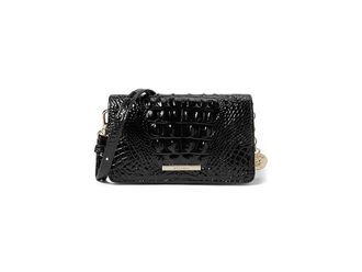 Brahmin Melbourne Minuette Crossbody Cross Body Womens Handbags Black, Leather