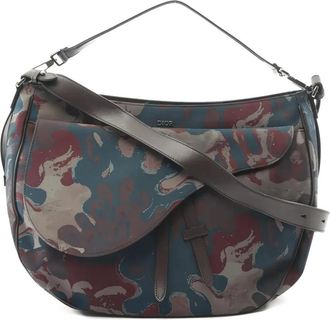 Dior x Peter Doig Saddle shoulder bag - Blue