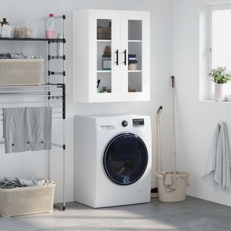 vidaXL Armario De Pared Blanco 69,5x34x90 Cm Vidaxl