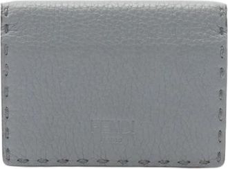 Fendi Pre-owned Leren Portemonnee - Dames - Vintage Accessoires - Blauw - ONE Size - Leer - Vintage