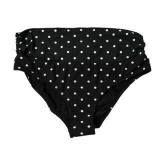 Dolce & Gabbana Bikinis, female, Black, Size: M Polka Dot Bikini Bottoms
