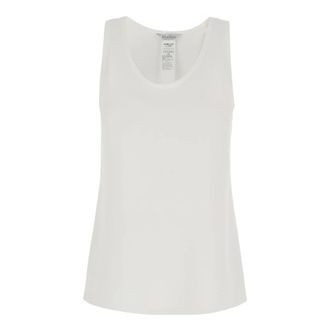 Max Mara Dames, Tops, Wit, Maat: 3XS Zijde