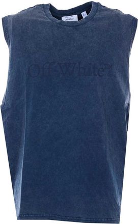 Off-white Night Sky Laundry Sleeveless Tank Top