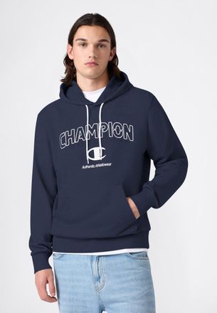 Champion Kapuzensweatshirt CHAMPION Graphic Terry Hoodie, Herren, Gr. XXL, nny, Obermaterial: 55% Baumwolle, 45% Polyester, normal, Rundhals, Sweatshirts Kapuz