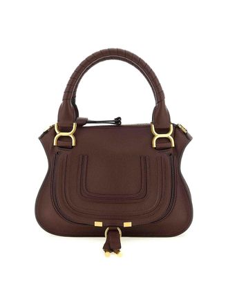 Chlo&eacute; marcie bag with saddle stitching
