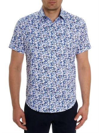 Robert Graham Kaanapali Shirt In Blue