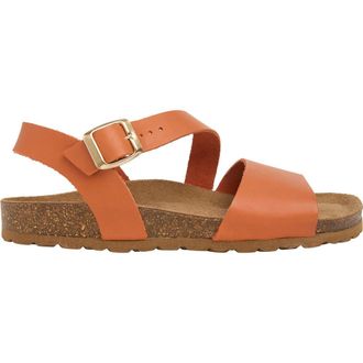Celtic & Co. Aysmetric Strap Sandal in Orange at Nordstrom, Size 11