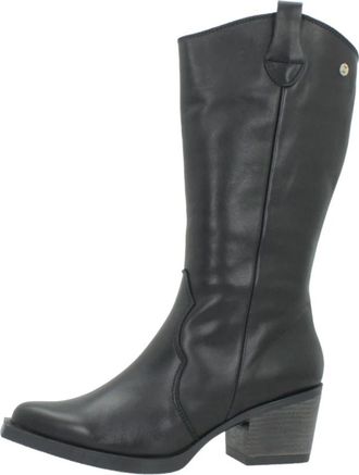 Porronet Heeled Boots - Dames - Cowboylaarzen - Zwart - 38 EU - Schoenen