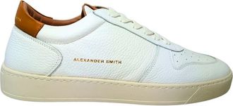 Alexander Smith Cambridge Sneakers - Heren - Sneakers - Wit - 45 EU - Katoen - Schoenen