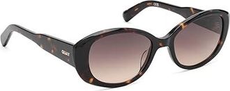 Quay On Brand Fashion Sunglasses Dark Tort/Brown, Plastic/Polycarbonate