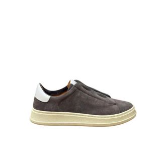 Kiton FIT Sneakers - Heren - Sneakers - Grijs - 42 EU - Kasjmier - Schoenen