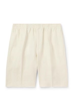 Ermenegildo Zegna Straight-Leg Oasi Linen Shorts
