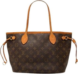 Louis Vuitton Pre-owned Tote Bags, female, Brown, Size: ONE SIZE Pre-owned Neverfull PM