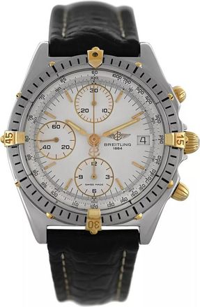 Breitling Pre-owned Breitling Chronomat B13048 Chronograph Automatic Chronometer White Dial Mens Watch B13048