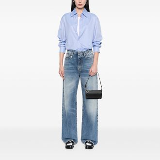 Gucci Tweedehands Mini Leren Blondie Barrel Schoudertas