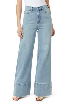 Habitual Emerson High Waist Relaxed Flare Jeans in Aire at Nordstrom, Size 27