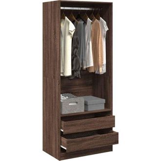 Armadio Ufficio VidaXL Con Anta Scorrevole - Bianco, Acciaio, 90x40x180cm, 4 Ripiani Regolabili, Serratura