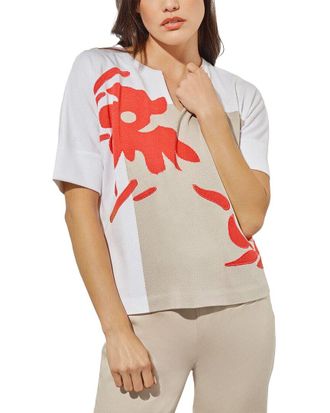 Ming Wang Ming Wang Short Dolman Sleeve Tunic