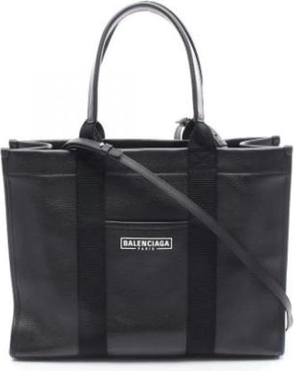 Balenciaga Pre-owned Tote Bags, female, Black, Size: ONE SIZE Pre-owned Vintage Tote Bag