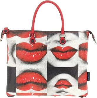Gabs Omkeerbare Multicolor Reisthema Tas - Dames - Shoppers - Veelkleurig - ONE Size - Leer - Tassen