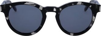 Just Cavalli Unisex Black Square Sunglasses SJC025K