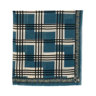 Destin Destin, Dames, Accessoires, Blauw, Maat: ONE Size Zijde