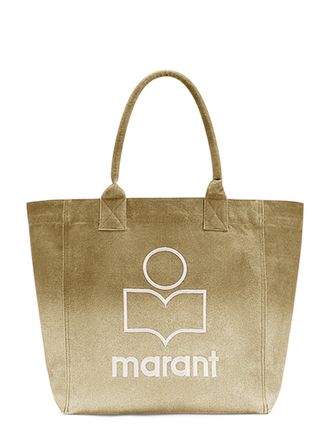 Isabel Marant Small Yenky-Gb Rectangular Cotton Tote Bag