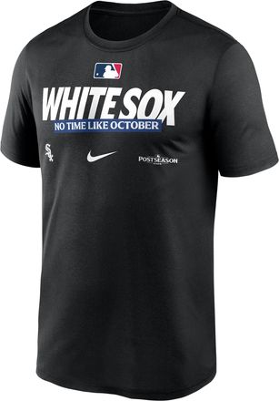 Nike Chicago White Sox 2026 Postseason Authentic Collection Legend Nike Mens Dri-FIT MLB T-Shirt in Black | NKGK00ARXW-D28