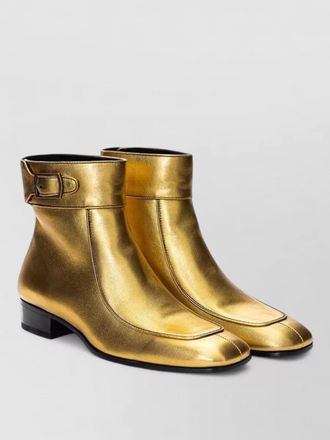 Saint Laurent leather ankle boots