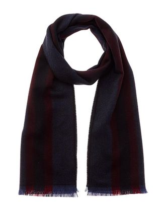 Gucci Gg Wool & Silk-Blend Scarf