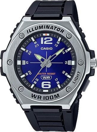 Casio Mens Heavy-Duty Sport Watch with Blue Dial - MWA-100H-2AV