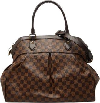 Louis Vuitton Pre-owned Handbags, female, Brown, Size: ONE SIZE Pre-owned Trevi GM Damier Handbag
