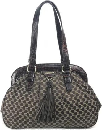 Celine Tweedehands leren schoudertassen - Dames - Vintage Schoudertas - Bruin - ONE Size - Vintage