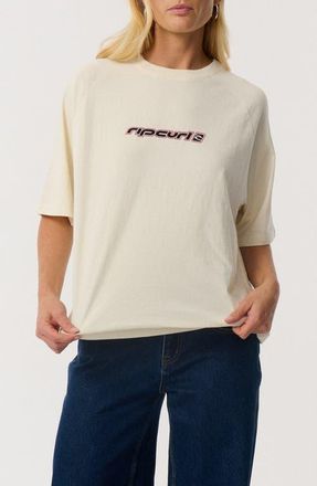 Rip Curl Sunset Beach Raglan T-Shirt in Bone at Nordstrom, Size Xx-Small